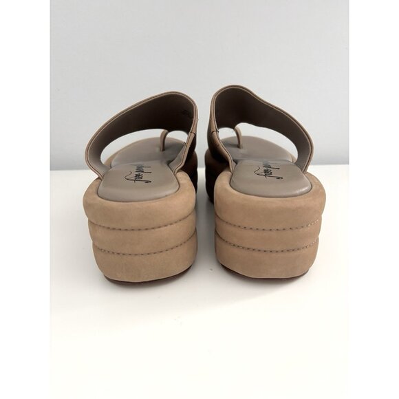 Free People Hayes Flatform Platform Sandals in Brown Women’s Sz 37 / US 7 Shoes - Picture 6 of 8